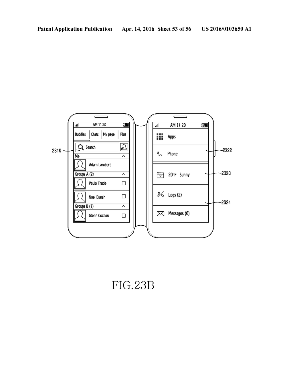 METHOD FOR SHARING SCREEN AND ELECTRONIC DEVICE THEREOF - diagram, schematic, and image 54