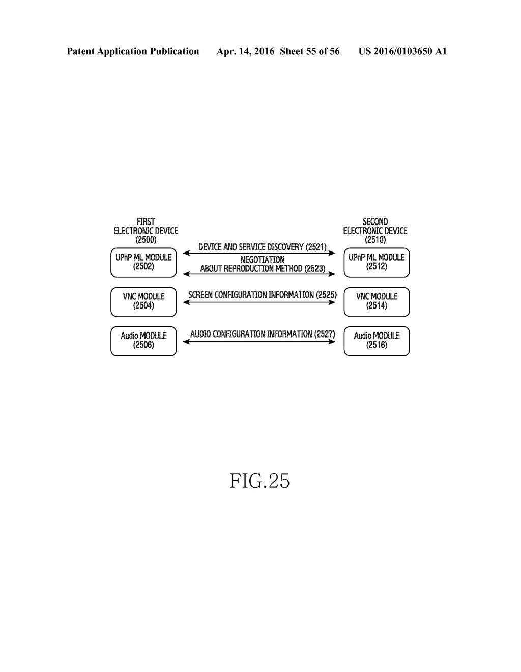 METHOD FOR SHARING SCREEN AND ELECTRONIC DEVICE THEREOF - diagram, schematic, and image 56