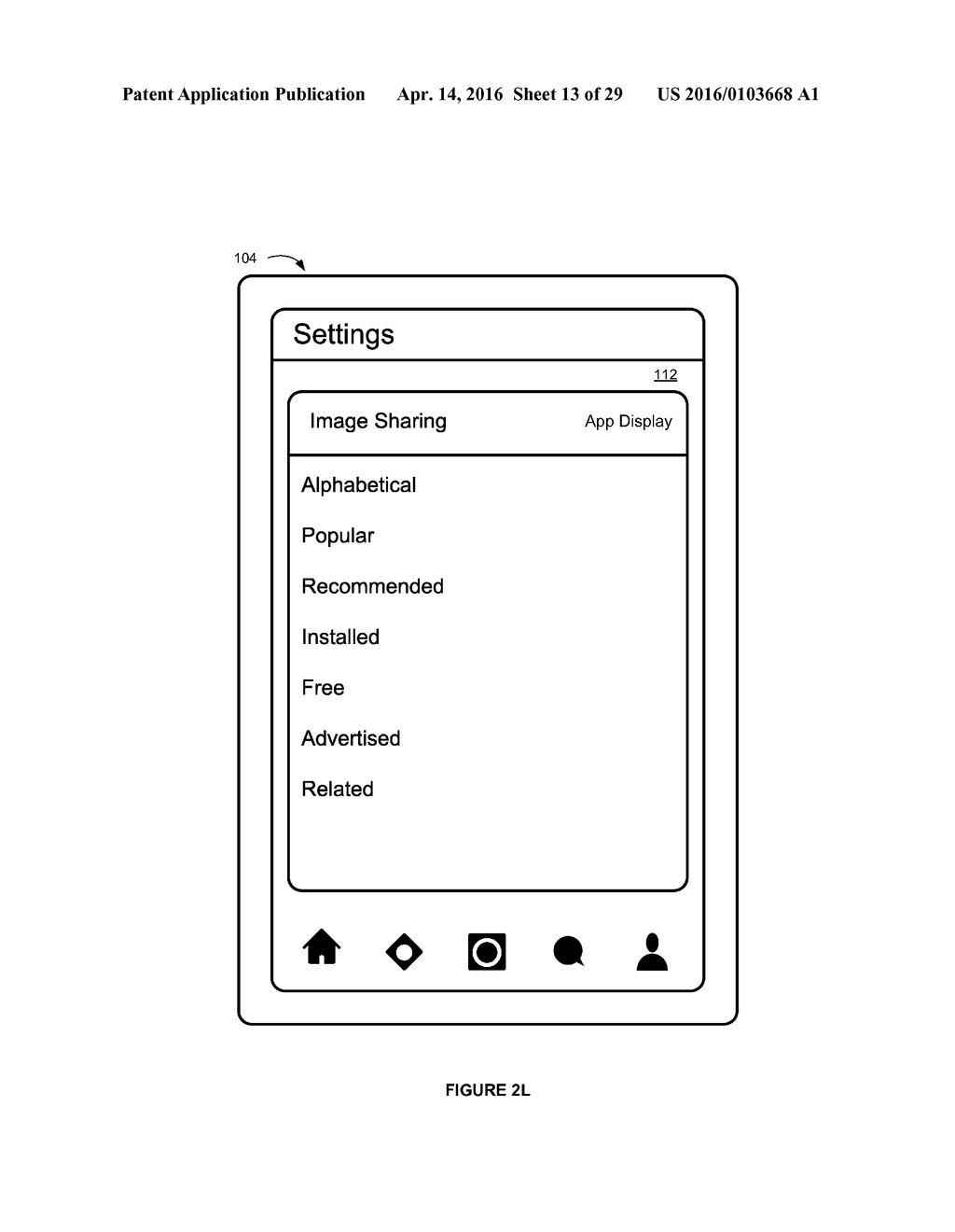Device, Method, and Graphical User Interface for Presenting and Installing     Applications - diagram, schematic, and image 14