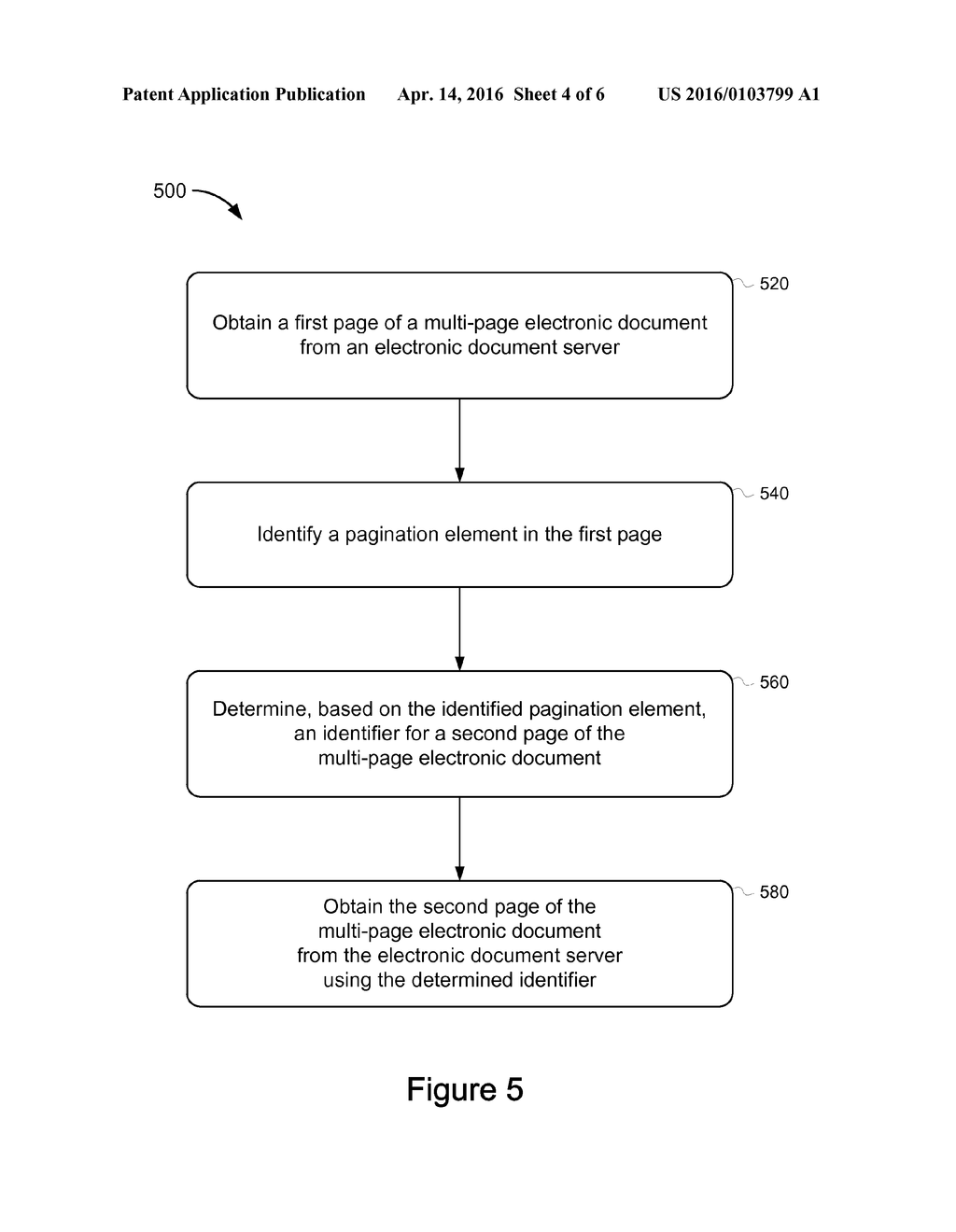 METHODS AND SYSTEMS FOR AUTOMATED DETECTION OF PAGINATION - diagram, schematic, and image 05