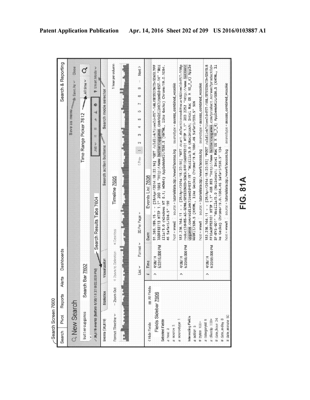 DEFINING A NEW SEARCH BASED ON DISPLAYED GRAPH LANES - diagram, schematic, and image 203