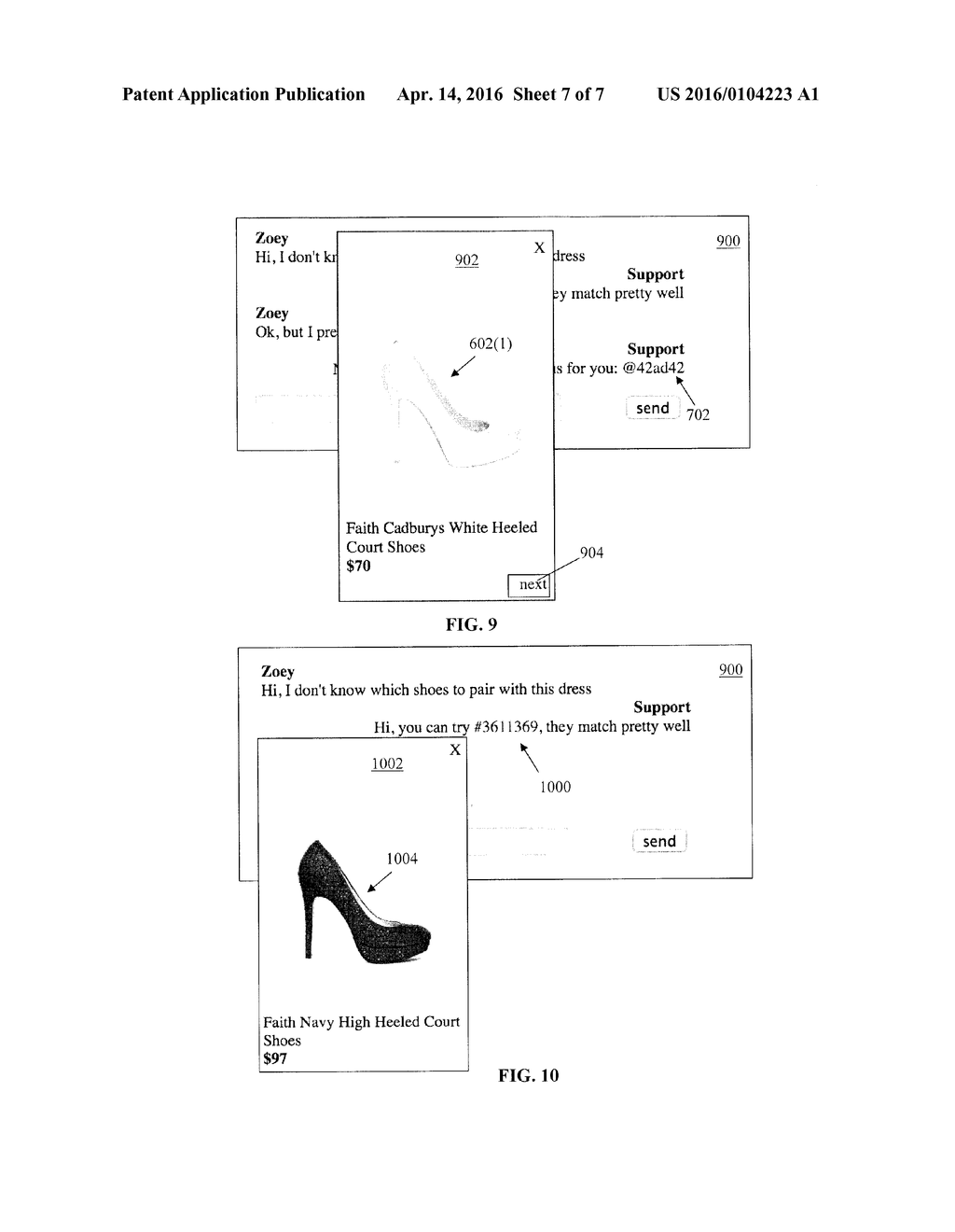 METHODS FOR FACILITATING REFERENCES IN A CHAT CONTEXT AND DEVICES THEREOF - diagram, schematic, and image 08