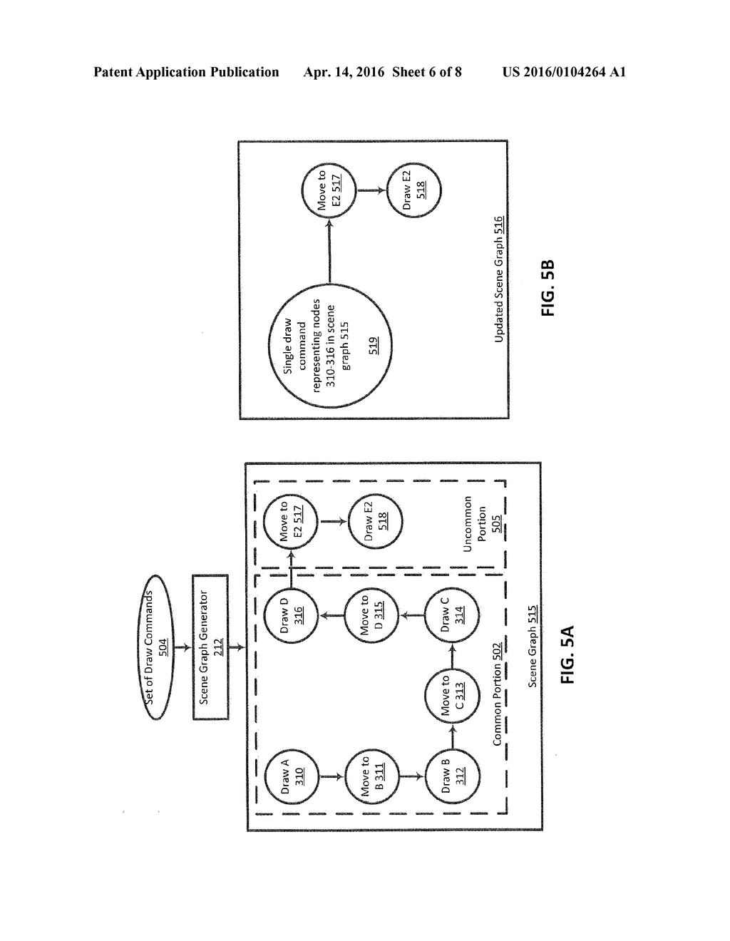 METHOD AND SYSTEM FOR REDUCING THE NUMBER OF DRAW COMMANDS ISSUED TO A     GRAPHICS PROCESSING UNIT (GPU) - diagram, schematic, and image 07