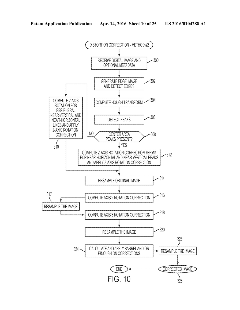 METHOD OF IMPROVING ALIGNMENT AND POSITIONING OF AN IMAGE CAPTURE DEVICE     UTILIZING FEATURE EXTRACTION TRANSFORMATION TECHNIQUES - diagram, schematic, and image 11