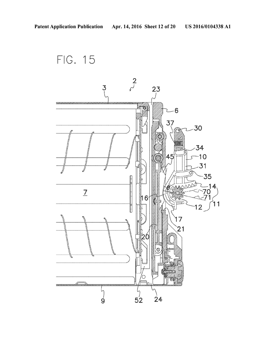 DOCUMENT VALIDATING/STACKING DEVICE - diagram, schematic, and image 13