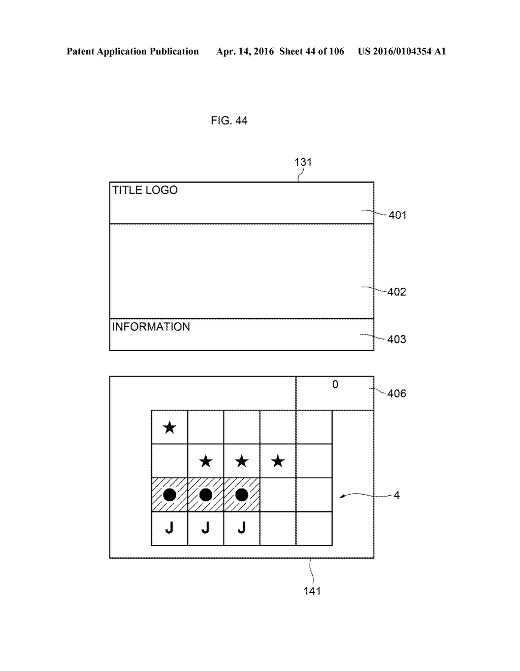 SLOT MACHINE INCLUDING A PLURALITY OF VIDEO REEL STRIPS - diagram, schematic, and image 45