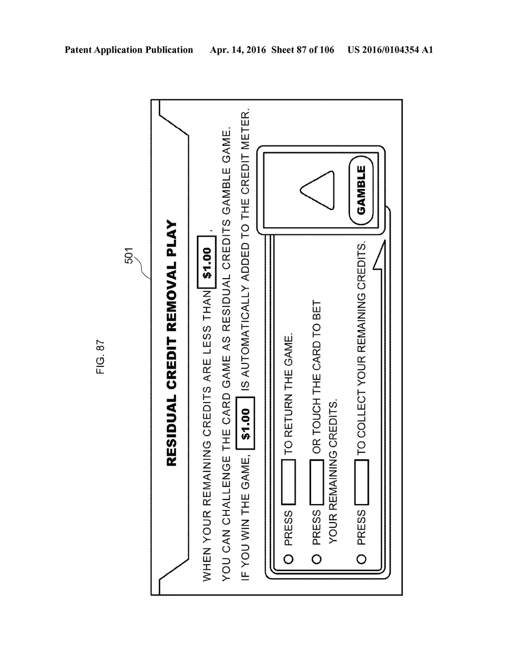 SLOT MACHINE INCLUDING A PLURALITY OF VIDEO REEL STRIPS - diagram, schematic, and image 88