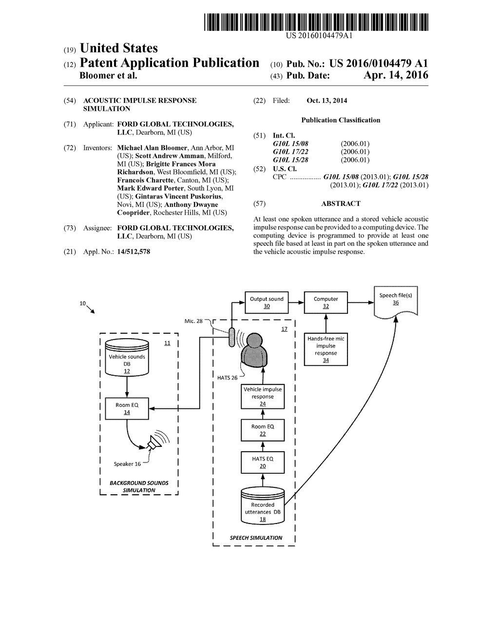 ACOUSTIC IMPULSE RESPONSE SIMULATION - diagram, schematic, and image 01