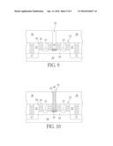 METHOD FOR MANUFACTURING A CONTACT STRUCTURE USED TO ELECTRICALLY CONNECT     A SEMICONDUCTOR DEVICE diagram and image