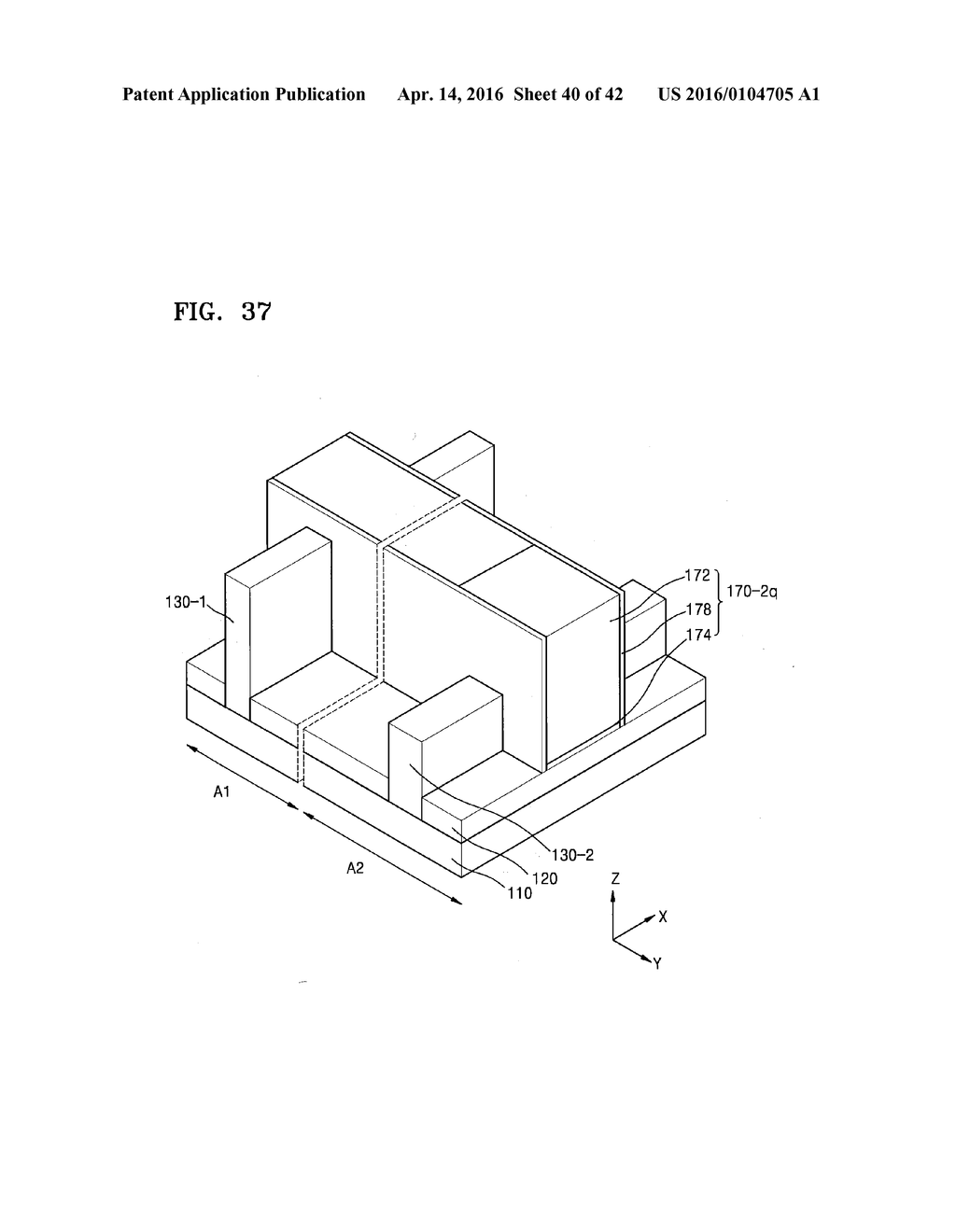 SEMICONDUCTOR DEVICE INCLUDING FINFETS HAVING DIFFERENT GATE STRUCTURES     AND METHOD OF MANUFACTURING THE SEMICONDUCTOR DEVICE - diagram, schematic, and image 41