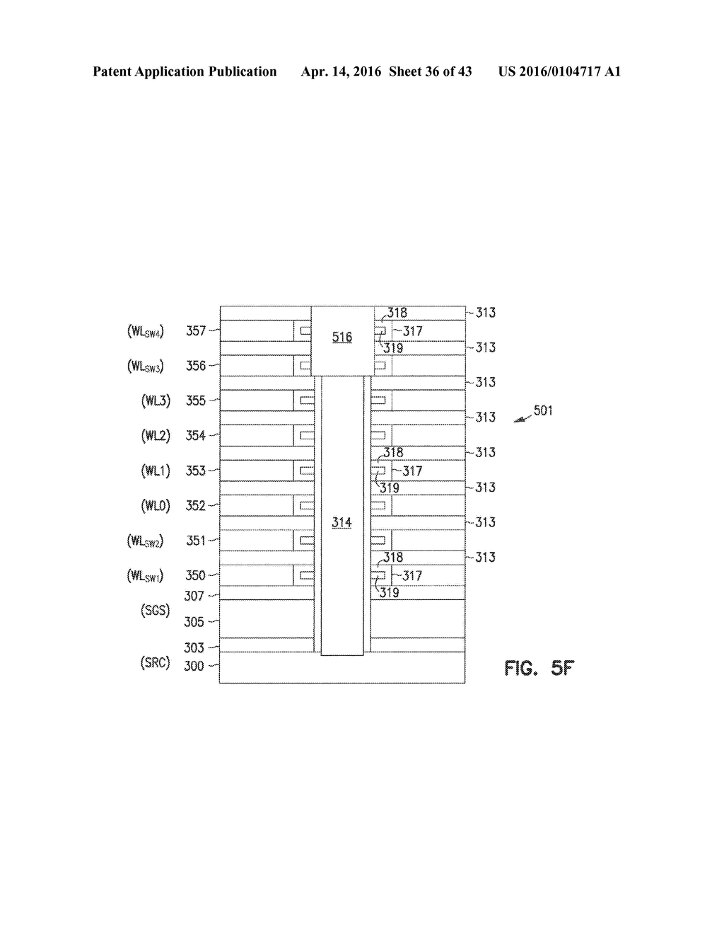 APPARATUSES AND METHODS FOR FORMING MULTIPLE DECKS OF MEMORY CELLS - diagram, schematic, and image 37