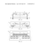 Semiconductor Device and Method of Forming EWLB Semiconductor Package with     Vertical Interconnect Structure and Cavity Region diagram and image