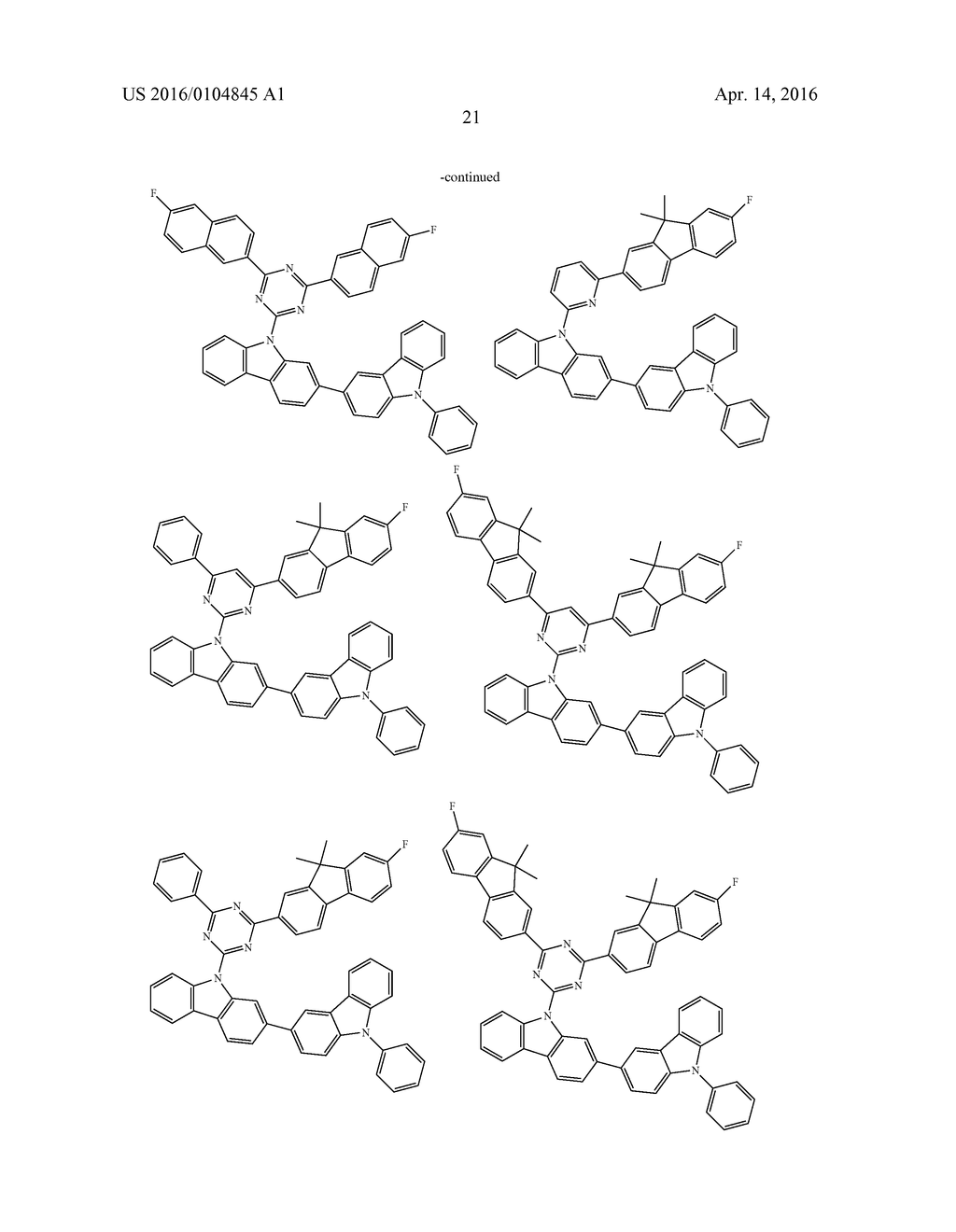 MATERIAL FOR ORGANIC ELECTROLUMINESCENCE DEVICE AND ORGANIC     ELECTROLUMINESCENCE DEVICE - diagram, schematic, and image 23