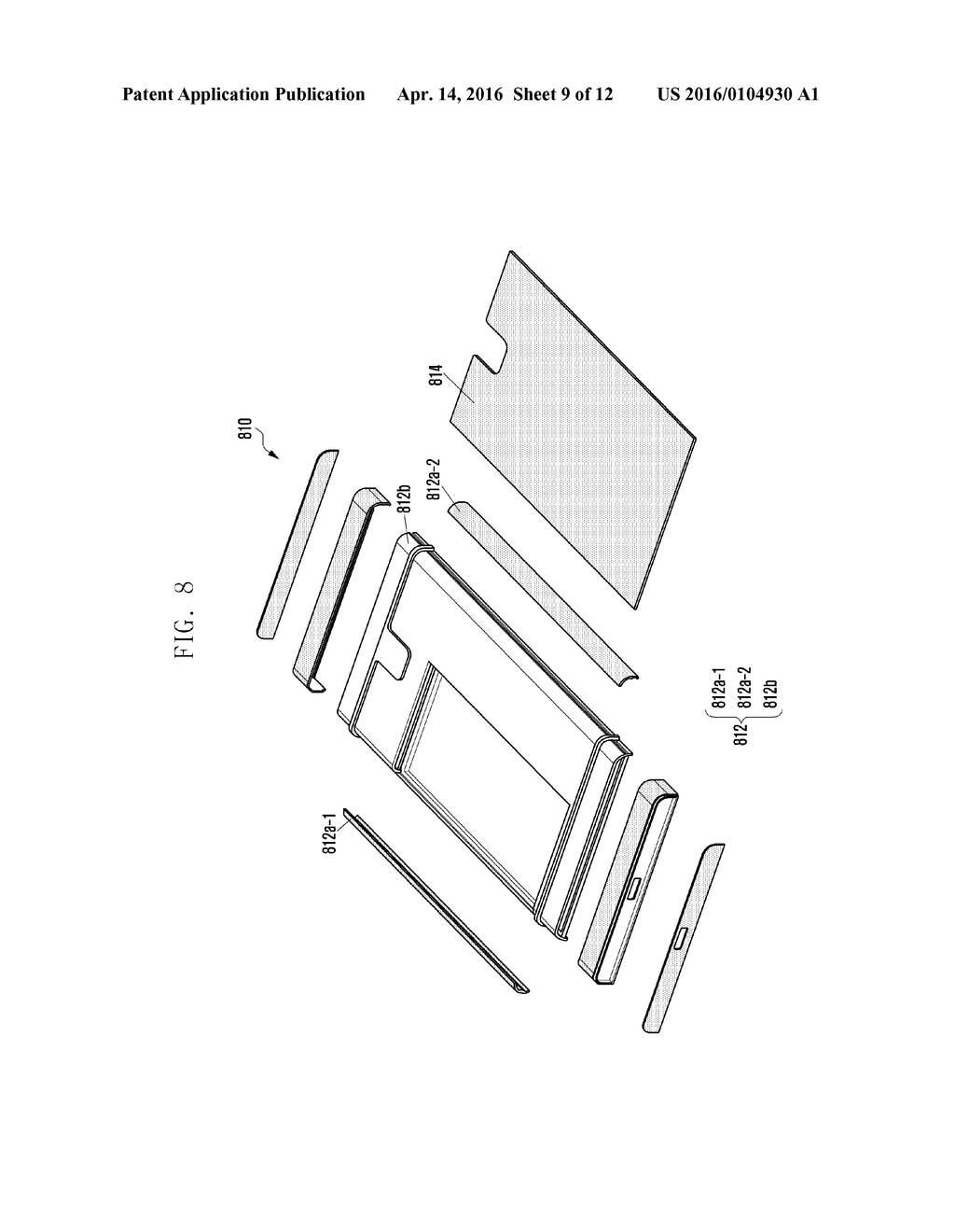 ELECTRONIC DEVICE AND ANTENNA DEVICE THEREOF - diagram, schematic, and image 10