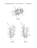 PRESSURE PAD FOR SCREW AND BREAKAWAY PRESSURE SCREW diagram and image