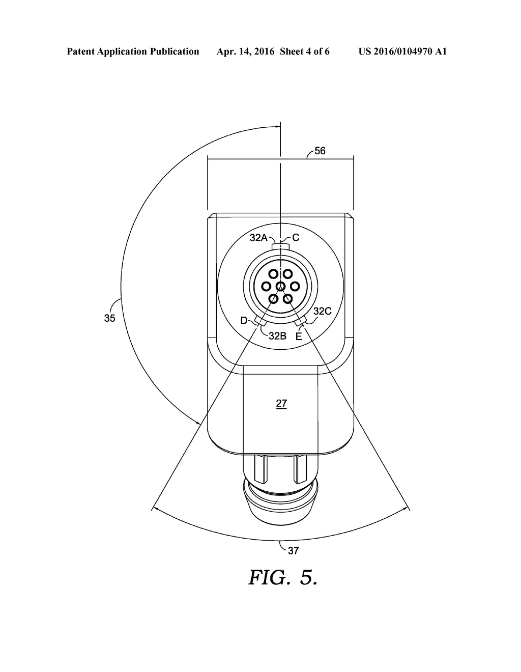 CYLINDRICAL MOUNTED BREAK-AWAY INTERCONNECT - diagram, schematic, and image 05