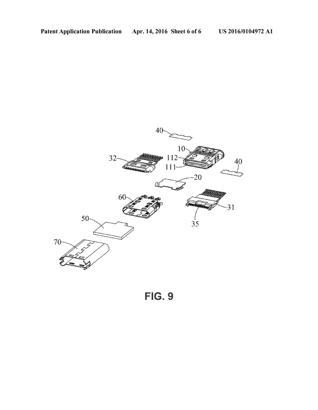 ELECTRICAL CONNECTOR WITH IMPROVED METAL SHELL - diagram, schematic, and image 07