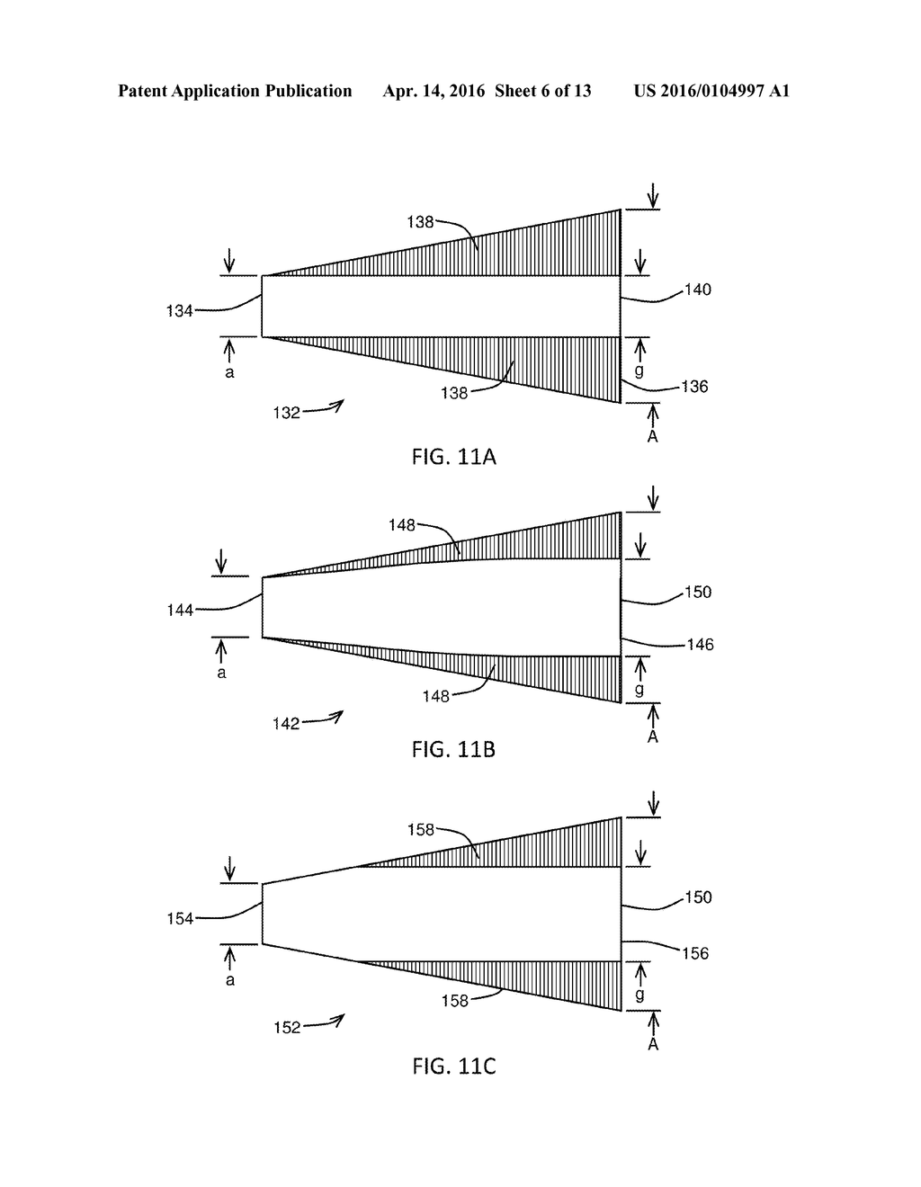 MULTIPLE FLARED LASER OSCILLATOR WAVEGUIDE - diagram, schematic, and image 07