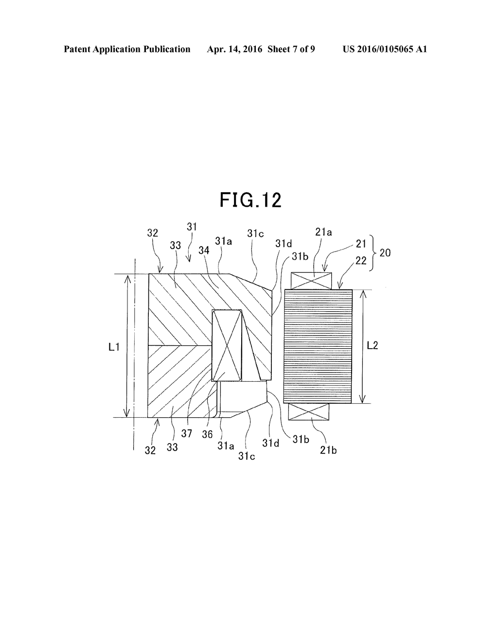 ROTATING ELECTRIC MACHINE FOR VEHICLE - diagram, schematic, and image 08