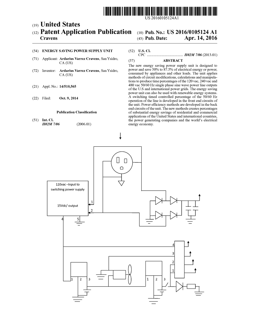 Energy Saving Power Supply Unit - diagram, schematic, and image 01