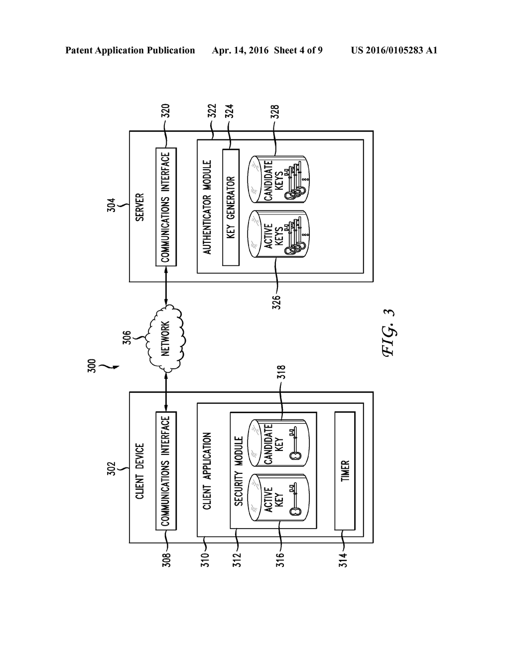 SYSTEM AND METHOD FOR ROTATING CLIENT SECURITY KEYS - diagram, schematic, and image 05