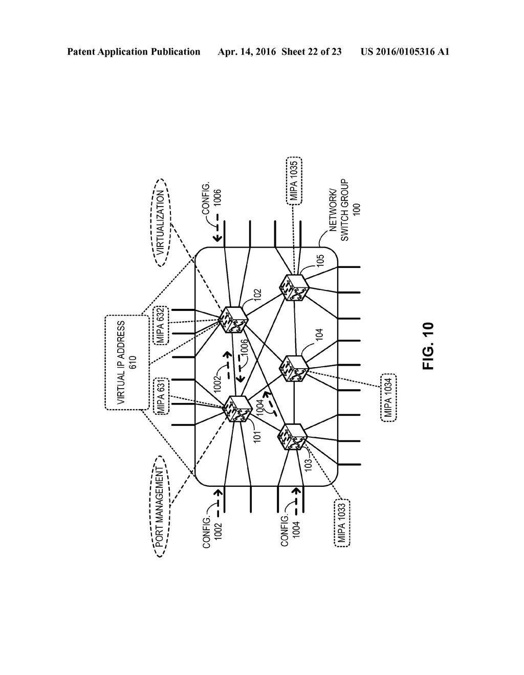 DISTRIBUTED CONFIGURATION MANAGEMENT IN A SWITCH GROUP - diagram, schematic, and image 23