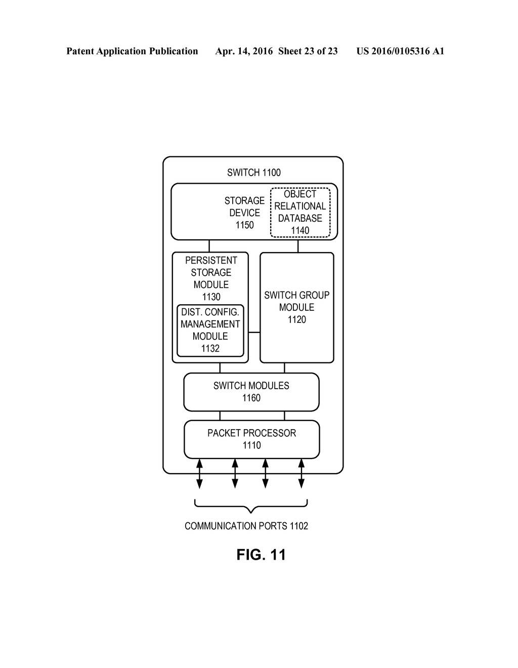 DISTRIBUTED CONFIGURATION MANAGEMENT IN A SWITCH GROUP - diagram, schematic, and image 24