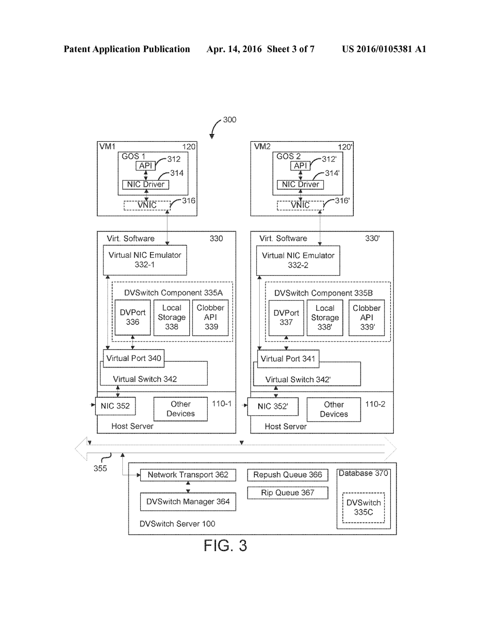 DISTRIBUTED VIRTUAL SWITCH CONFIGURATION AND STATE MANAGEMENT - diagram, schematic, and image 04