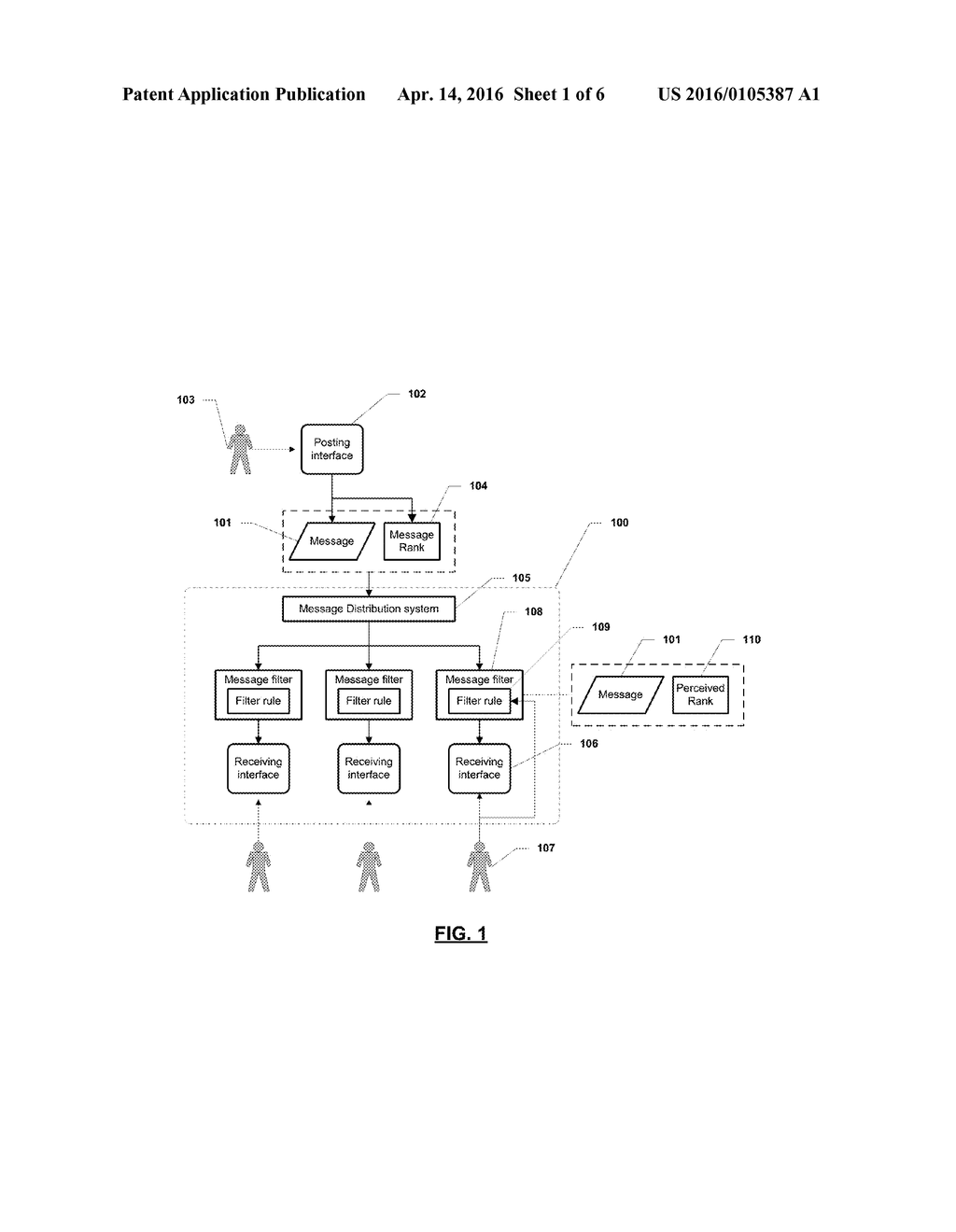 FILTERED MESSAGE STREAMS - diagram, schematic, and image 02