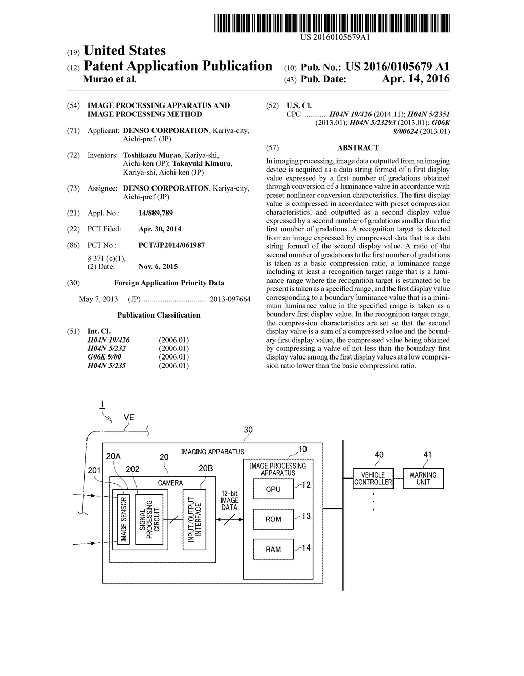 IMAGE PROCESSING APPARATUS AND IMAGE PROCESSING METHOD - diagram, schematic, and image 01