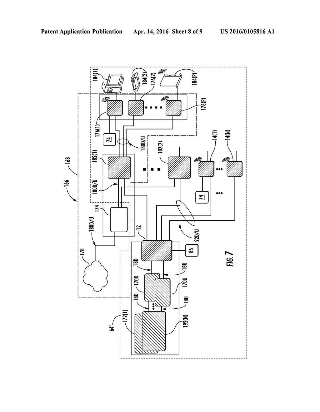 MONITORING NON-SUPPORTED WIRELESS SPECTRUM WITHIN COVERAGE AREAS OF     DISTRIBUTED ANTENNA SYSTEMS (DASS) - diagram, schematic, and image 09