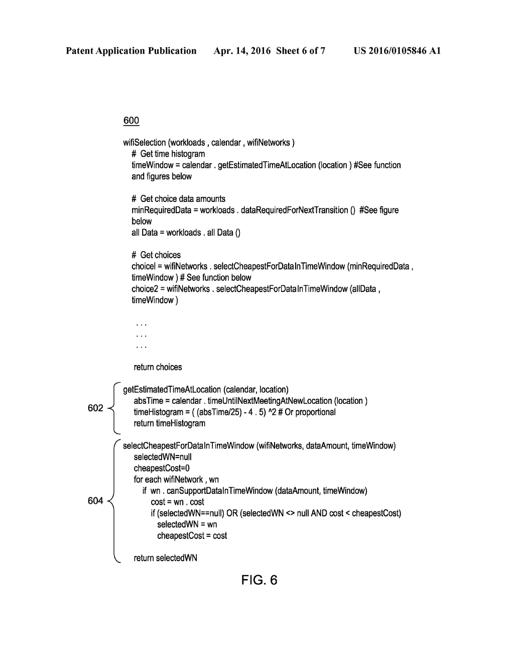 DETERMINING A PREFERRED WIFI HOTSPOT - diagram, schematic, and image 07