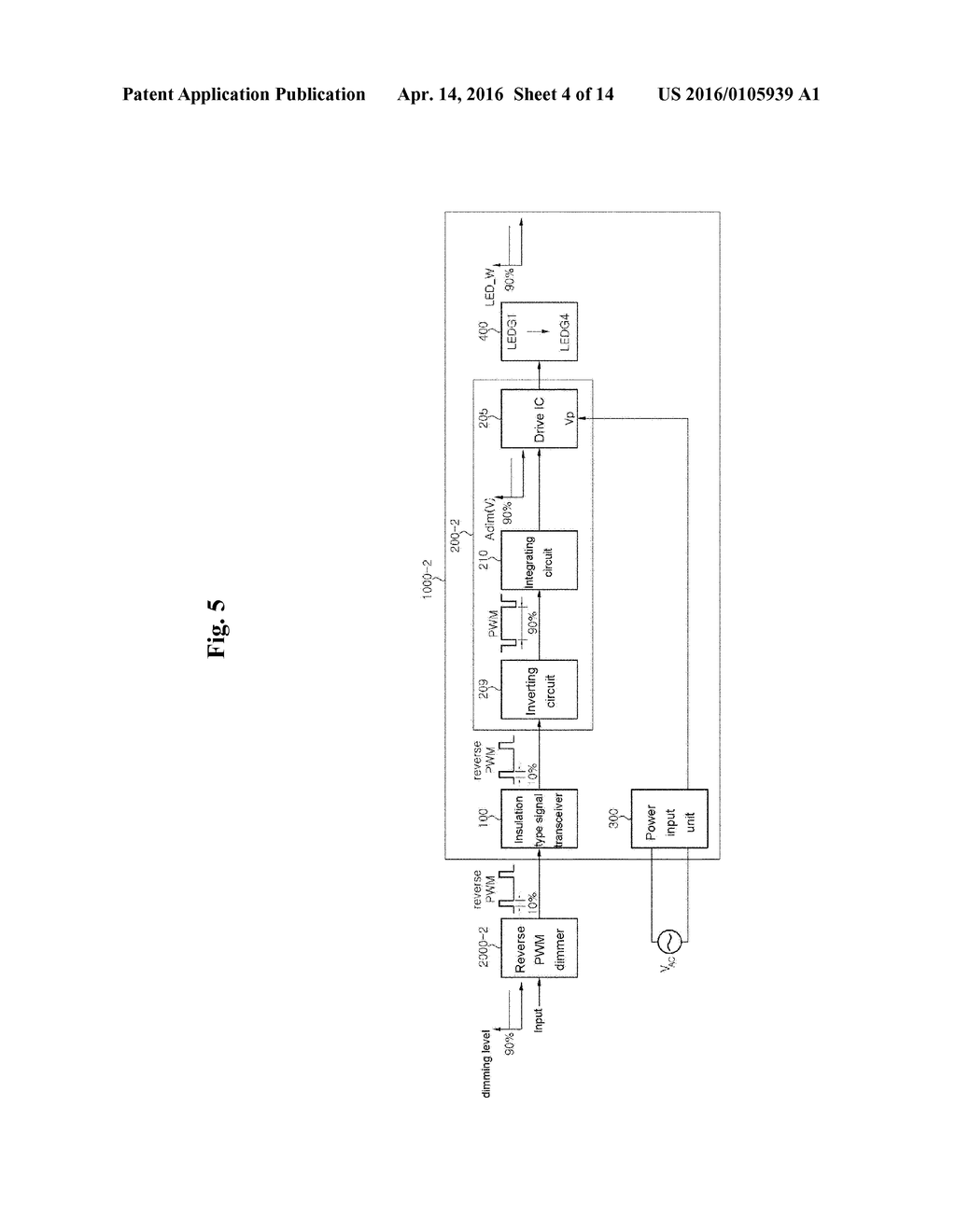 DIMMABLE LED LIGHTING APPARATUS - diagram, schematic, and image 05