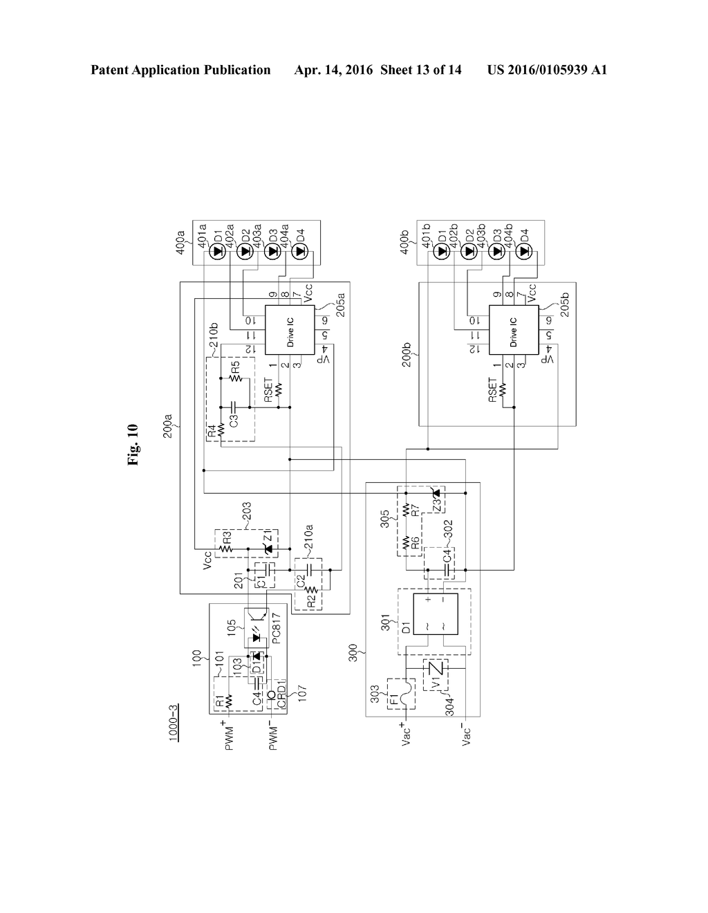 DIMMABLE LED LIGHTING APPARATUS - diagram, schematic, and image 14