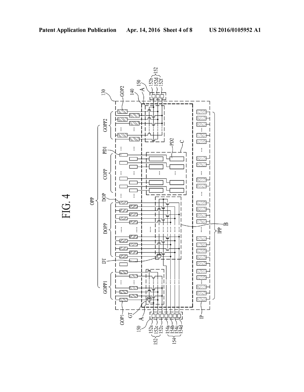 LIQUID CRYSTAL DISPLAY DEVICE HAVING TOUCH SCREEN AND TEST METHOD OF TOUCH     PANEL - diagram, schematic, and image 05