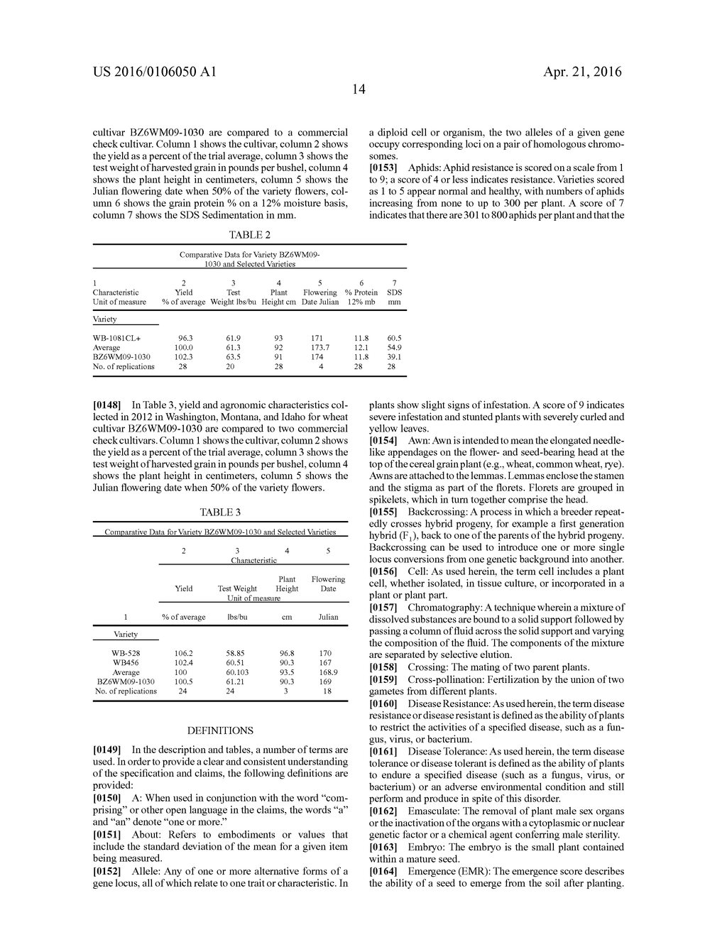 WHEAT CULTIVAR BZ6WM09-1030 - diagram, schematic, and image 15