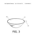 Pet bowl liner diagram and image