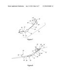 Angled frame bladed fishing lure diagram and image