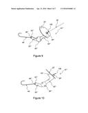 Angled frame bladed fishing lure diagram and image