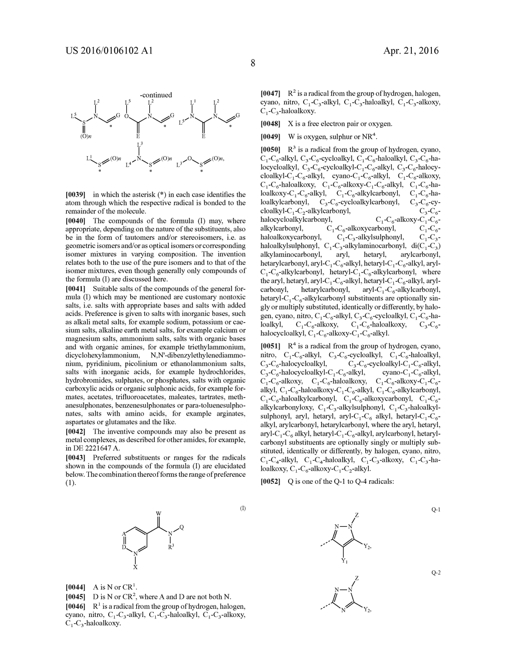 KNOWN AND NEW HETEROCYCLIC COMPOUNDS AS PEST CONTROL AGENTS - diagram, schematic, and image 09