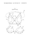 Adaptable nursing bra diagram and image