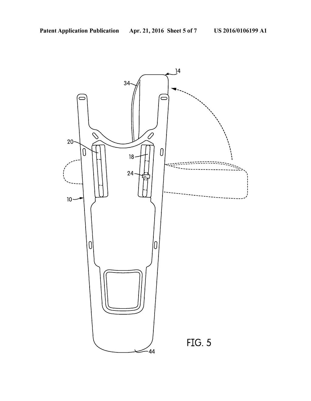 Adjustable Shoulder Strap Attachment Assemblies - diagram, schematic, and image 06