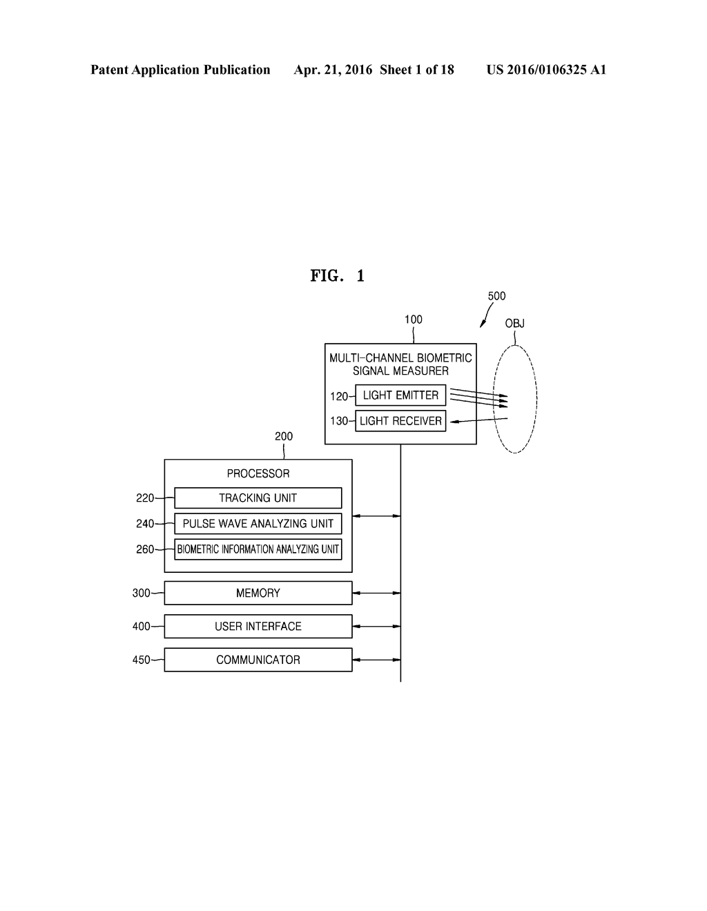 APPARATUS AND METHOD FOR DETECTING BIOMETRIC INFORMATION - diagram, schematic, and image 02