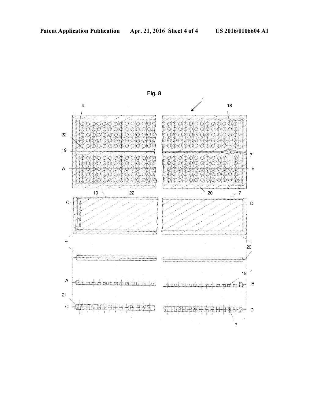 DEVICE COMPRISING AN ABSORPTION ARTICLE AND AN AIR-EXTRACTION DEVICE, AND     METHOD OF OPERATION USING THE AIR-EXTRACTION DEVICE FOR INFLUENCING THE     HUMID CONDITIONS IN AN ABSORPTION ARTICLE - diagram, schematic, and image 05