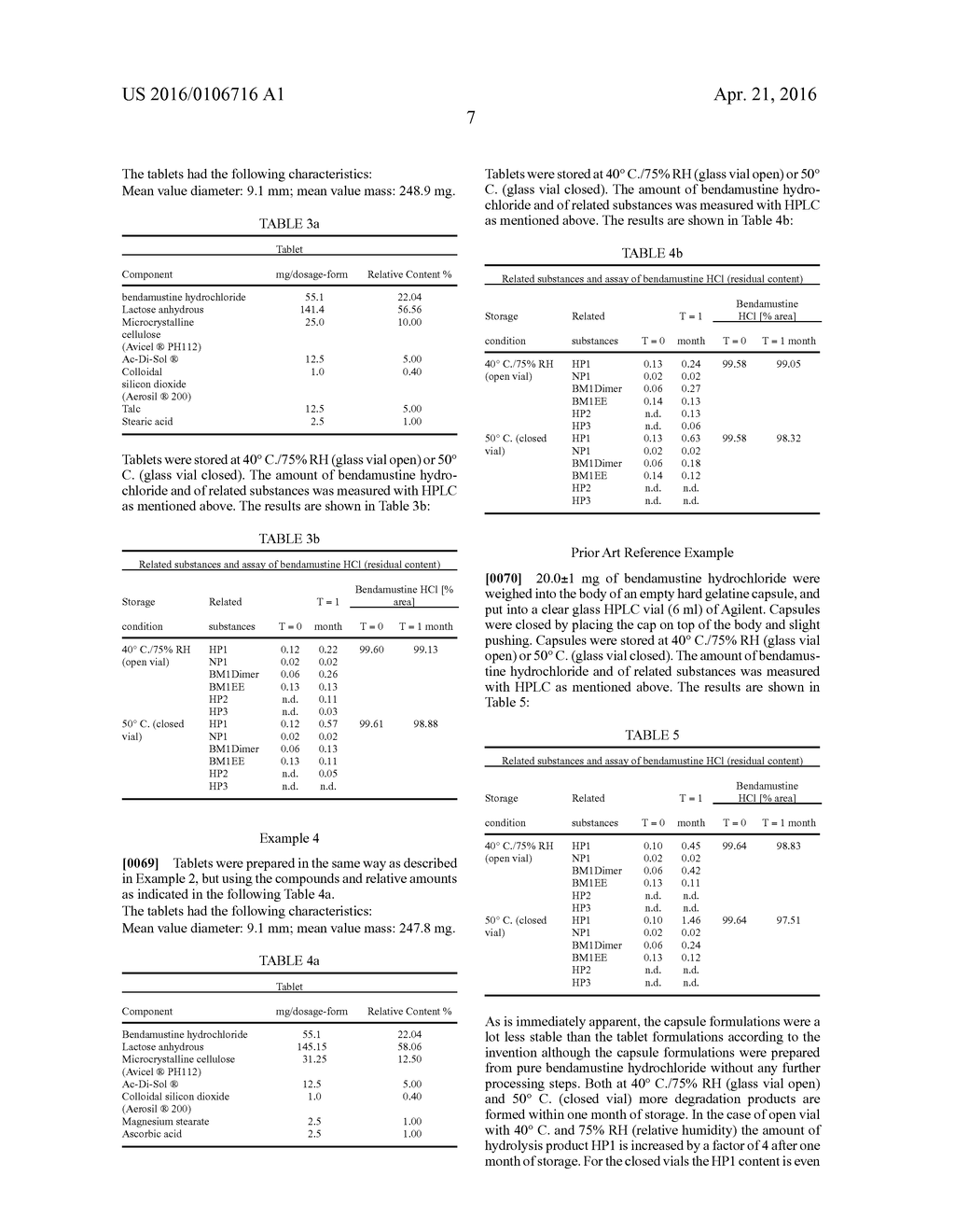 Solid Dosage Forms of Bendamustine - diagram, schematic, and image 10