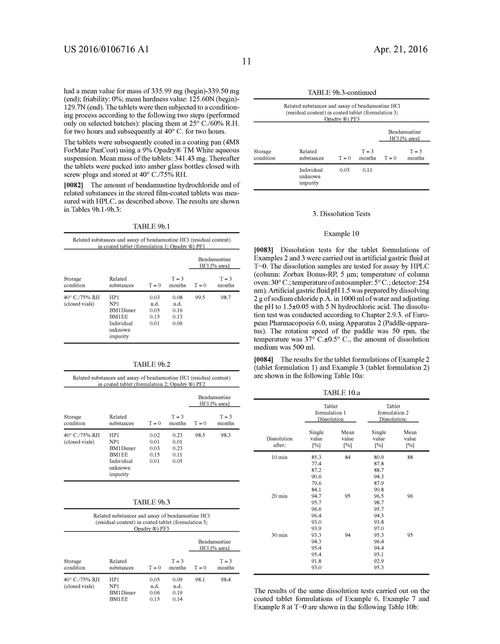 Solid Dosage Forms of Bendamustine - diagram, schematic, and image 14