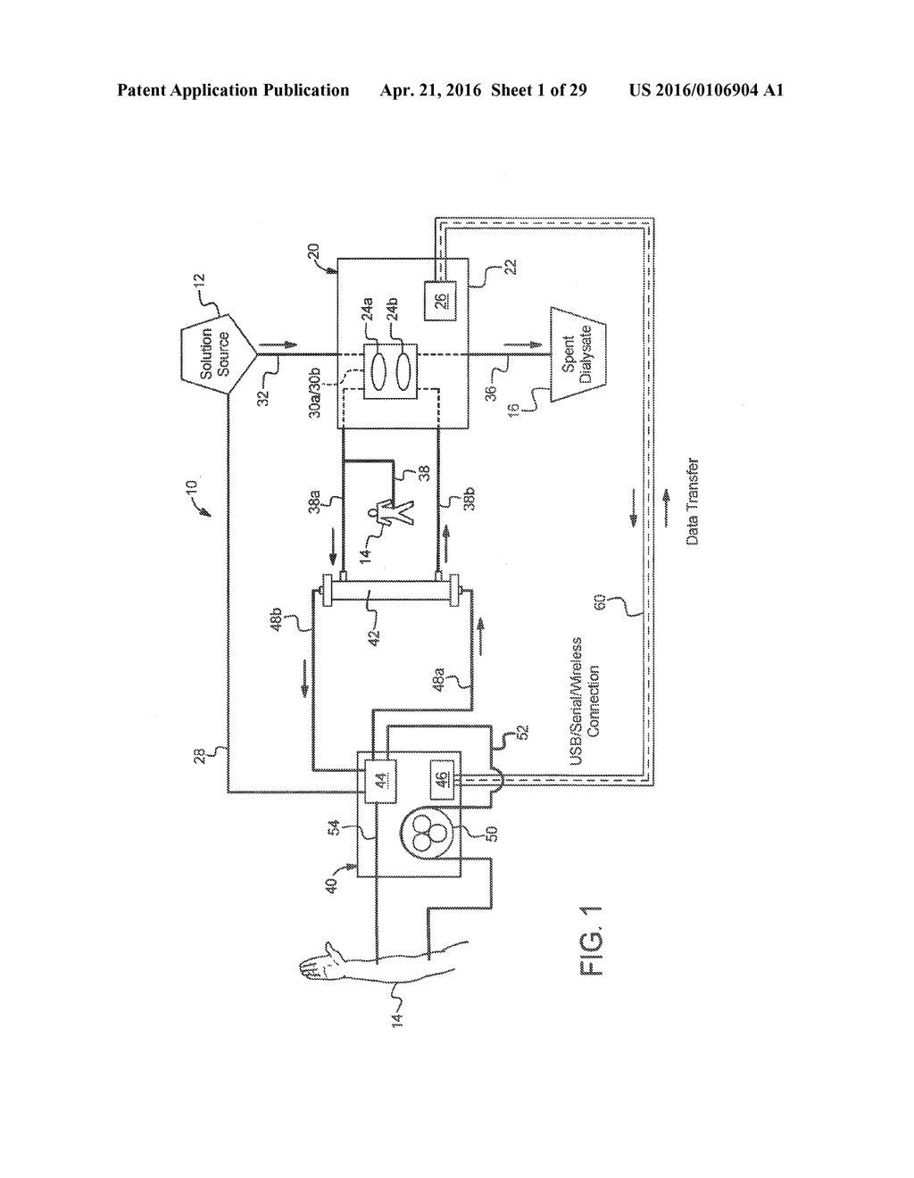 HYBRID BLOOD AND PERITONEAL DIALYSIS TREATMENT SYSTEMS AND METHODS - diagram, schematic, and image 02