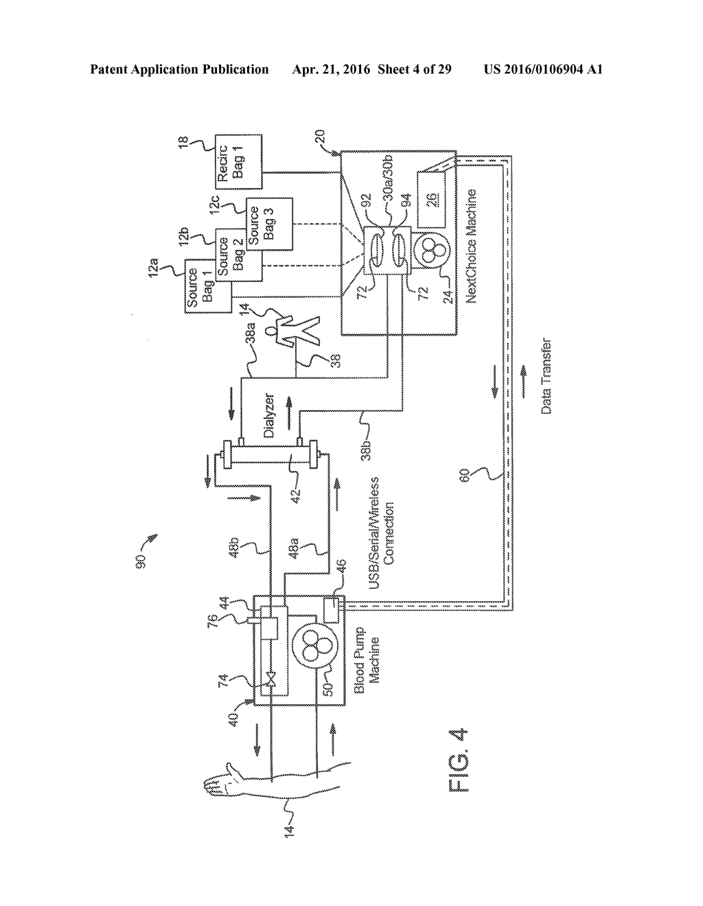 HYBRID BLOOD AND PERITONEAL DIALYSIS TREATMENT SYSTEMS AND METHODS - diagram, schematic, and image 05