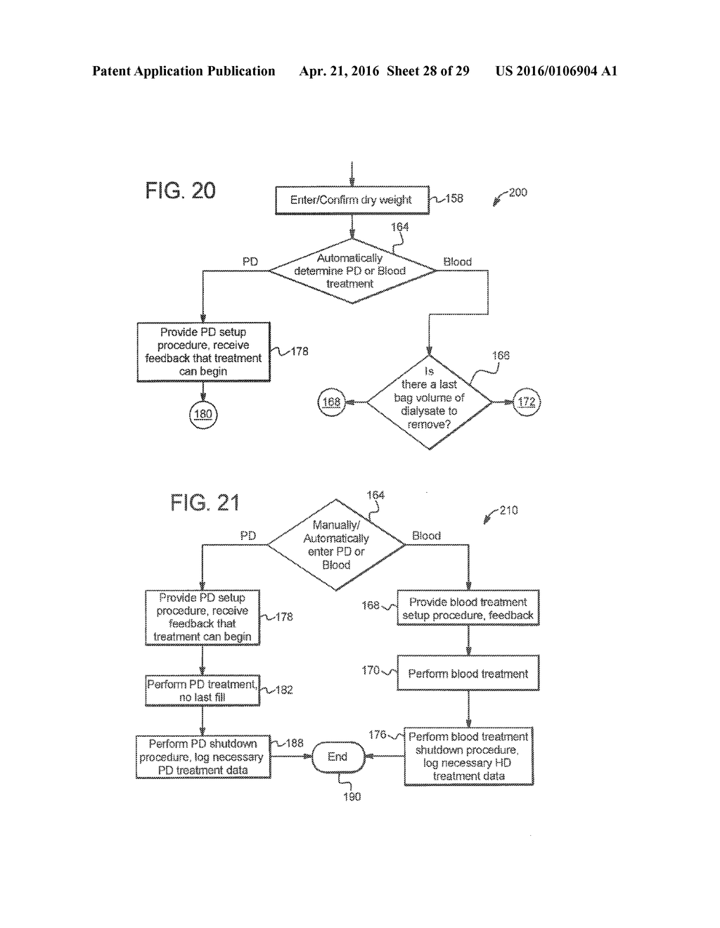 HYBRID BLOOD AND PERITONEAL DIALYSIS TREATMENT SYSTEMS AND METHODS - diagram, schematic, and image 29