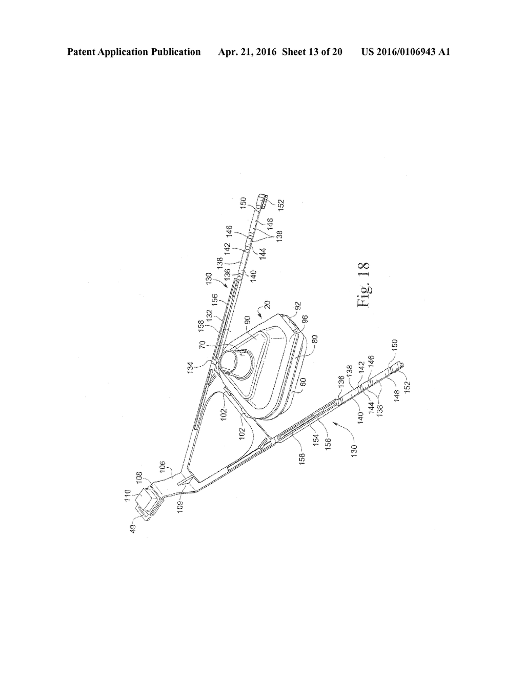 MASK WITH INTEGRAL CUSHION AND FOREHEAD PIECE - diagram, schematic, and image 14